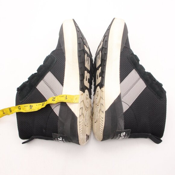 Sorel Out N About III Mid Sneaker Boots Women's 7.5 Black Sea Salt Waterproof - Picture 6 of 11